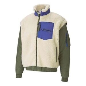 PUMA x Attempt Sherpa Fleece Hybrid Jacket